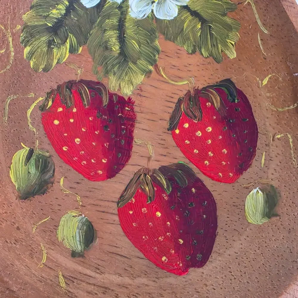 Vintage hand painted